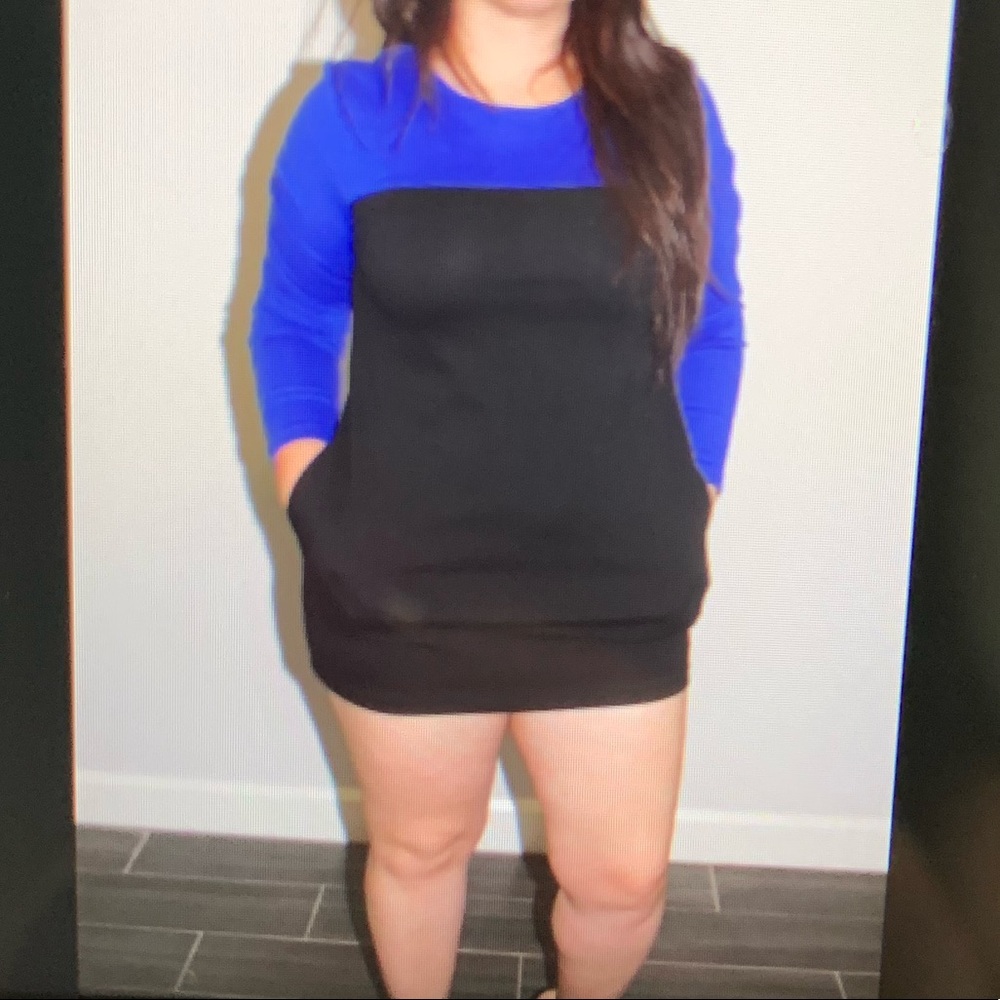 Michael Kors color block mini dress